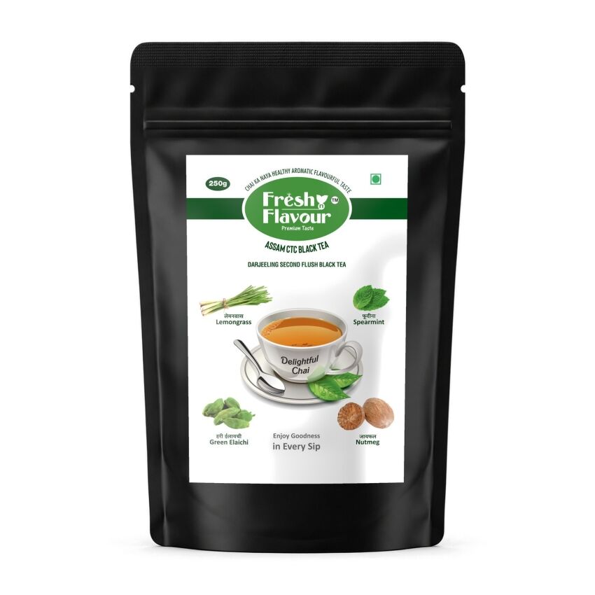 Fresh n Flavour Delightful Chai 250g pouch front