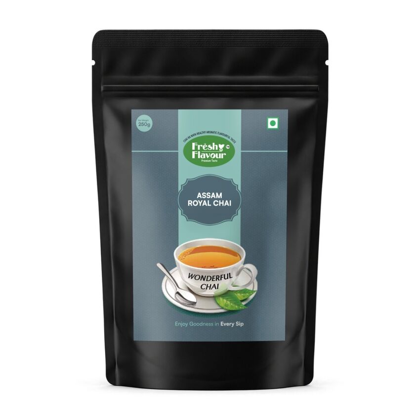 Fresh n Flavour Assam Royal Chai 250g pouch front