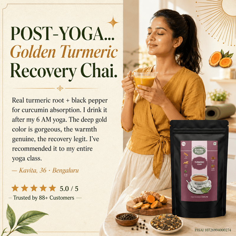 Fresh n Flavour fnf turmeric testimonial panel
