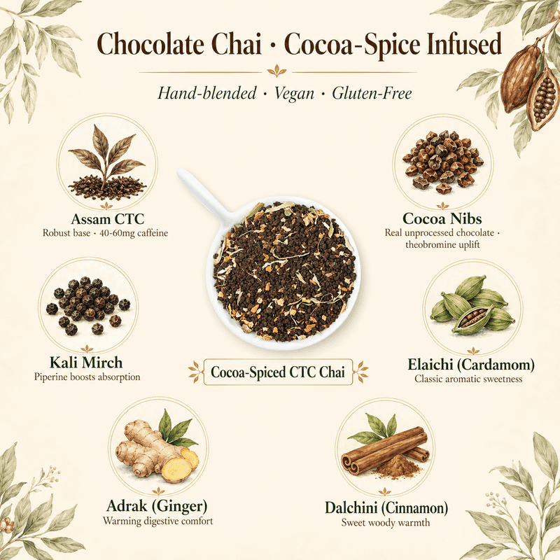 Fresh n Flavour fnf chocolate ingredients panel