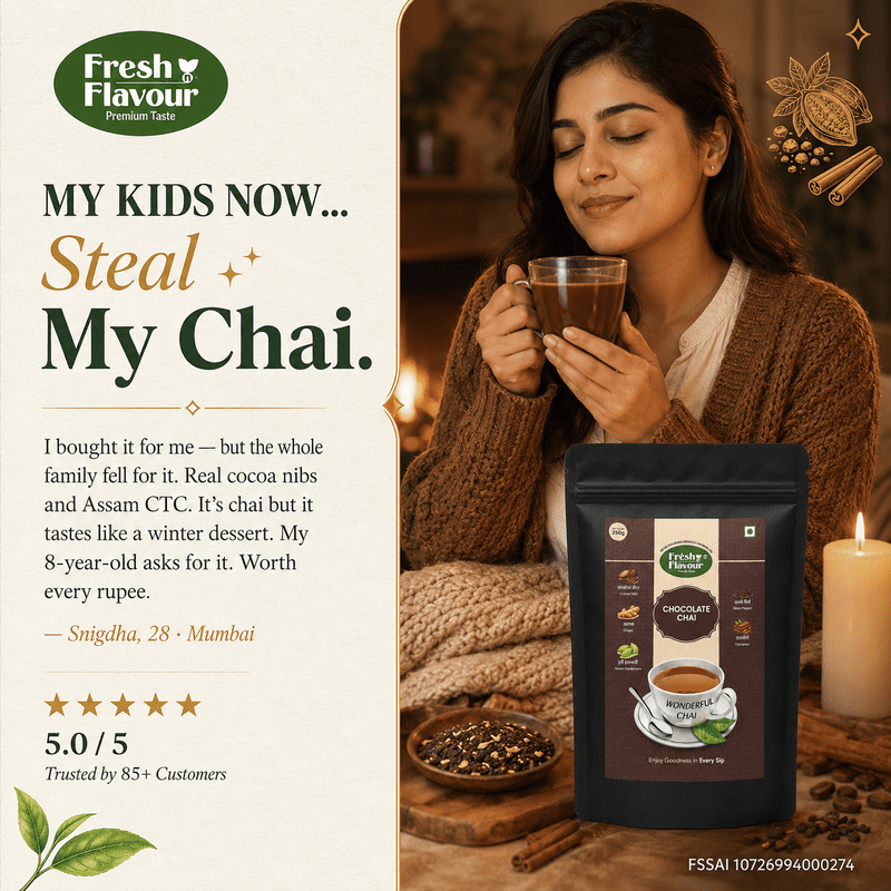 Fresh n Flavour fnf chocolate testimonial panel